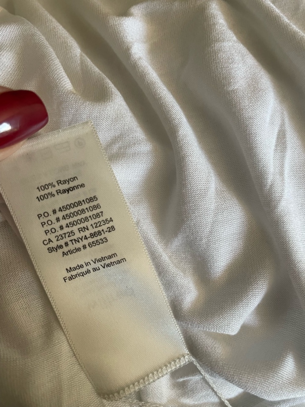 NEW Wilfred Market Midi Tank Dress Fit Flare White Size Small - Picture 6 of 7